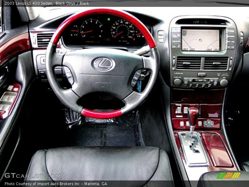 Black Onyx / Black 2003 Lexus LS 430 Sedan