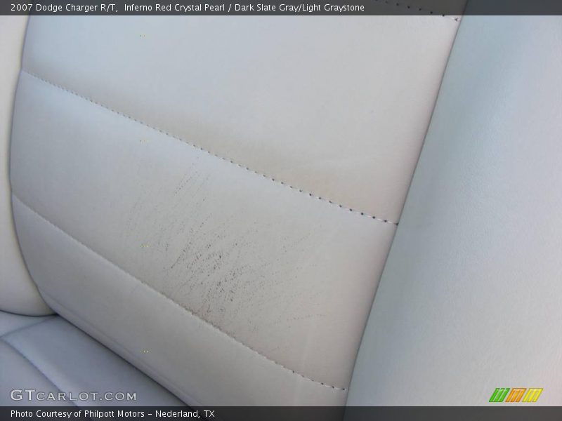 Inferno Red Crystal Pearl / Dark Slate Gray/Light Graystone 2007 Dodge Charger R/T