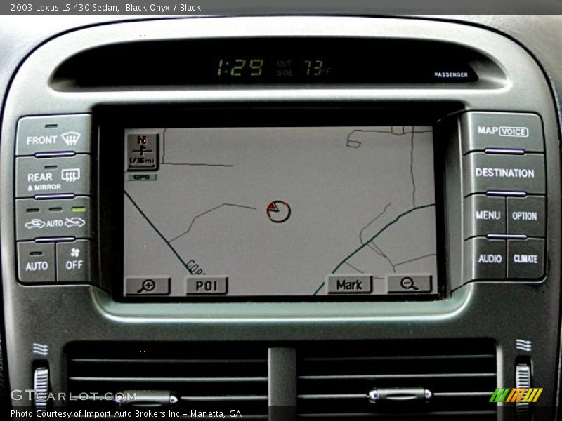 Black Onyx / Black 2003 Lexus LS 430 Sedan