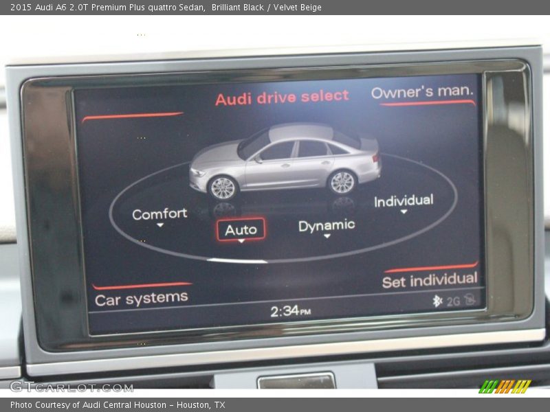 Brilliant Black / Velvet Beige 2015 Audi A6 2.0T Premium Plus quattro Sedan