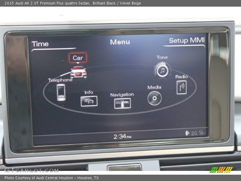 Brilliant Black / Velvet Beige 2015 Audi A6 2.0T Premium Plus quattro Sedan