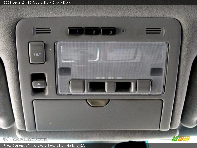 Black Onyx / Black 2003 Lexus LS 430 Sedan