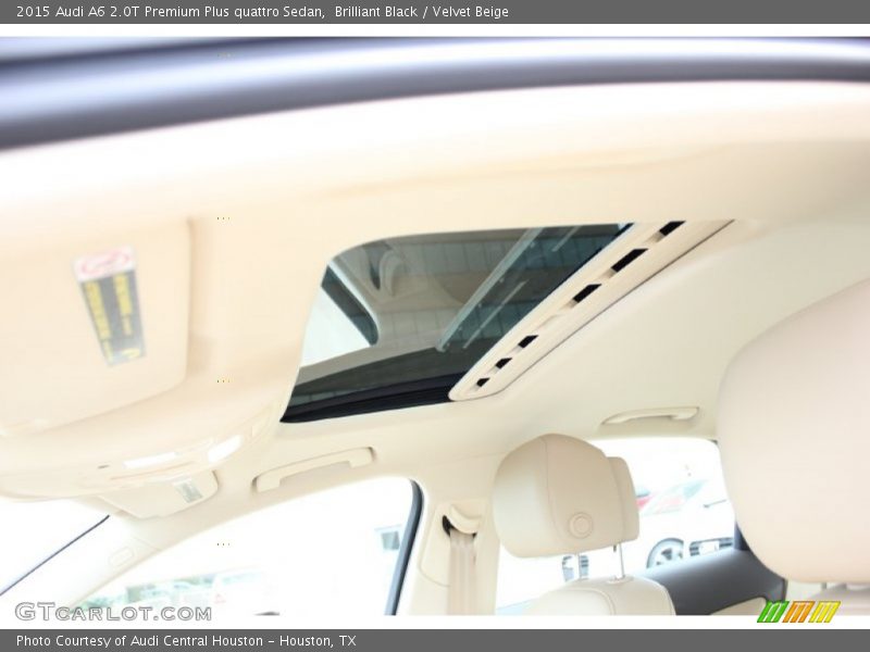 Brilliant Black / Velvet Beige 2015 Audi A6 2.0T Premium Plus quattro Sedan