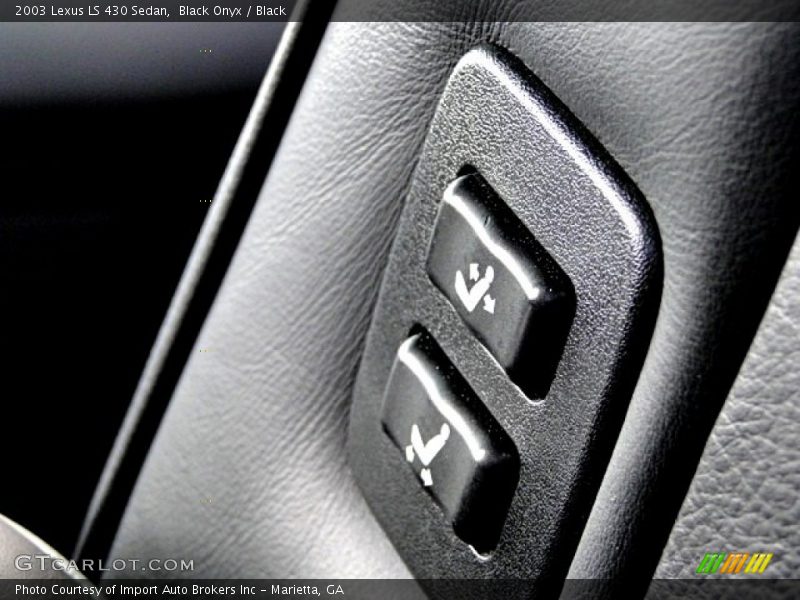 Black Onyx / Black 2003 Lexus LS 430 Sedan