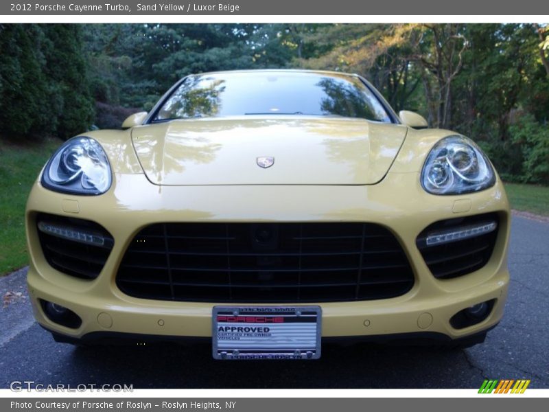 Sand Yellow / Luxor Beige 2012 Porsche Cayenne Turbo