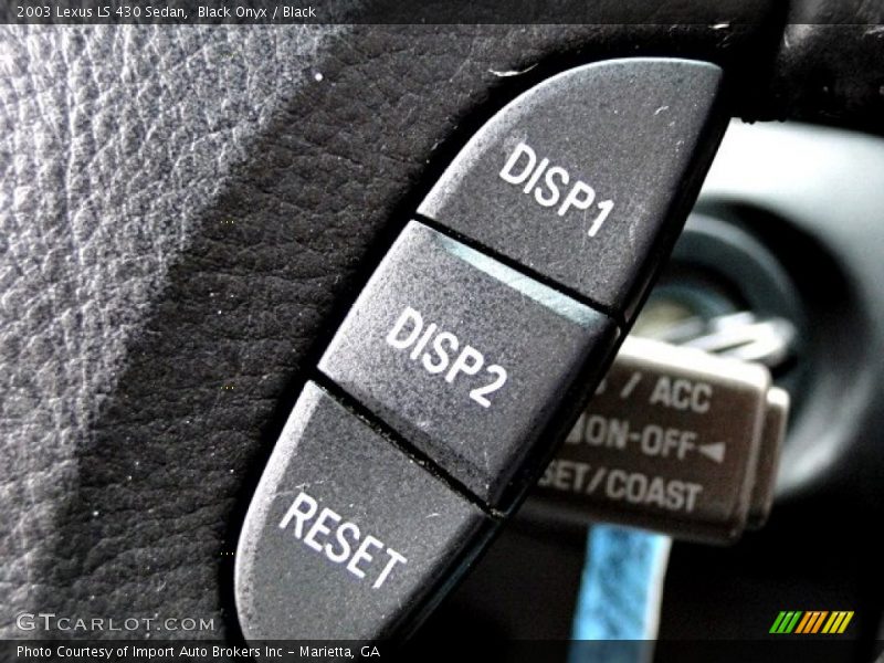 Black Onyx / Black 2003 Lexus LS 430 Sedan