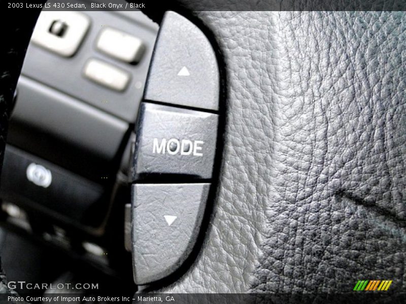 Black Onyx / Black 2003 Lexus LS 430 Sedan
