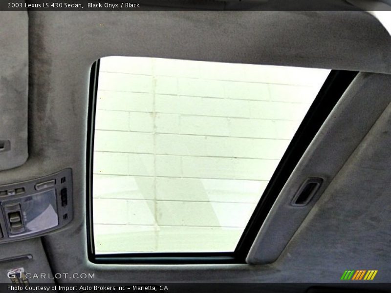 Black Onyx / Black 2003 Lexus LS 430 Sedan