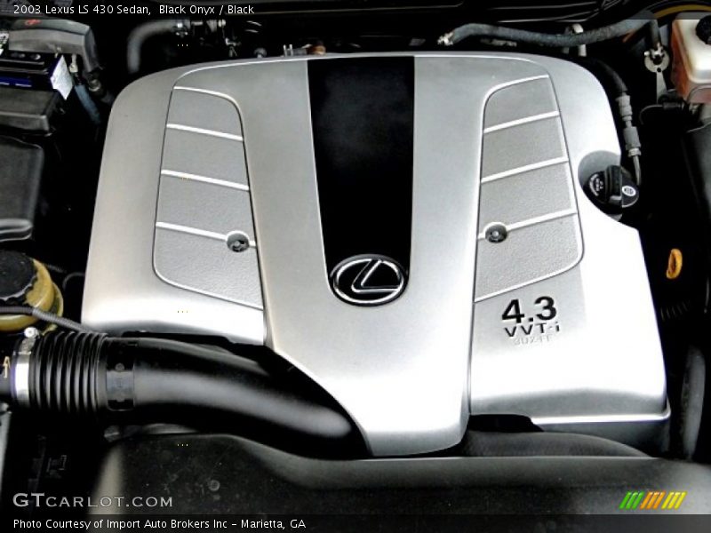 Black Onyx / Black 2003 Lexus LS 430 Sedan