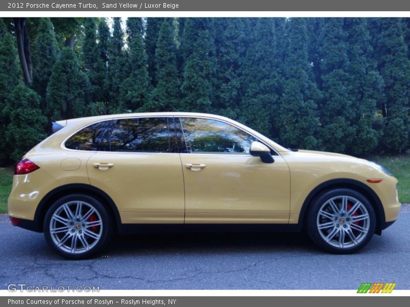  2012 Cayenne Turbo Sand Yellow