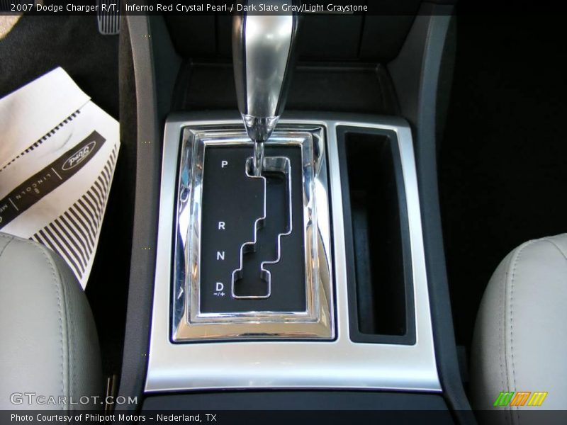 Inferno Red Crystal Pearl / Dark Slate Gray/Light Graystone 2007 Dodge Charger R/T