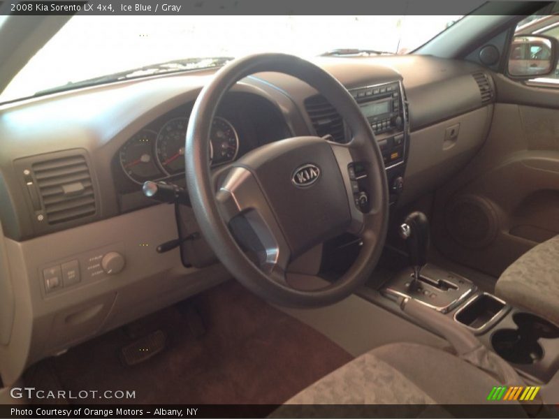 Ice Blue / Gray 2008 Kia Sorento LX 4x4