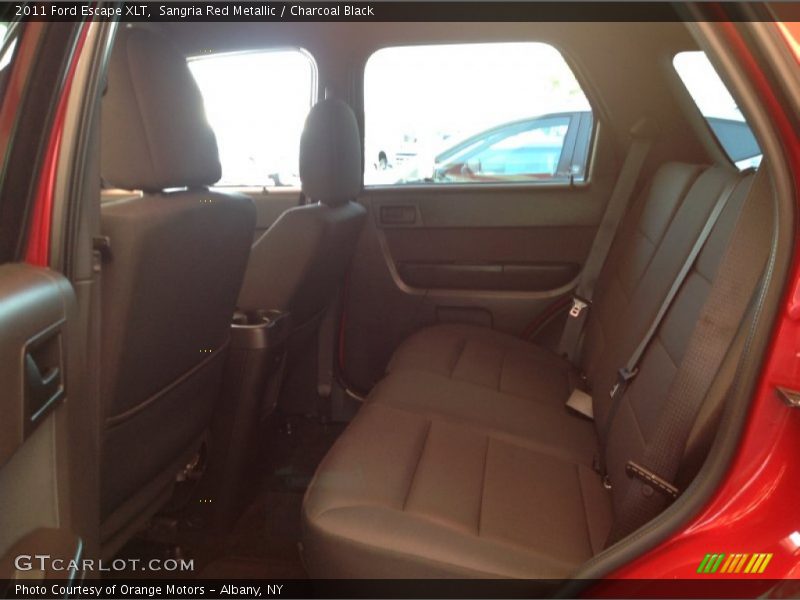Sangria Red Metallic / Charcoal Black 2011 Ford Escape XLT