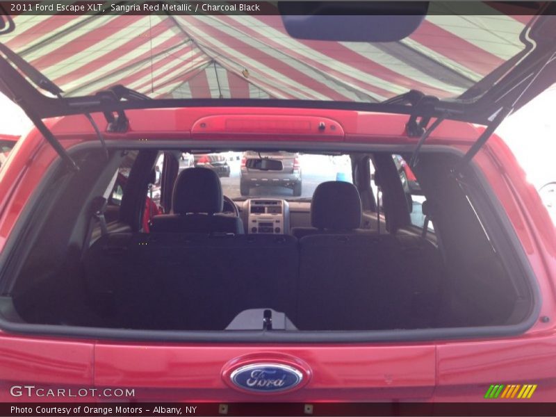 Sangria Red Metallic / Charcoal Black 2011 Ford Escape XLT