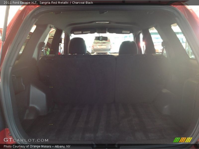 Sangria Red Metallic / Charcoal Black 2011 Ford Escape XLT