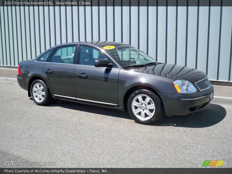 Alloy Metallic / Shale 2007 Ford Five Hundred SEL