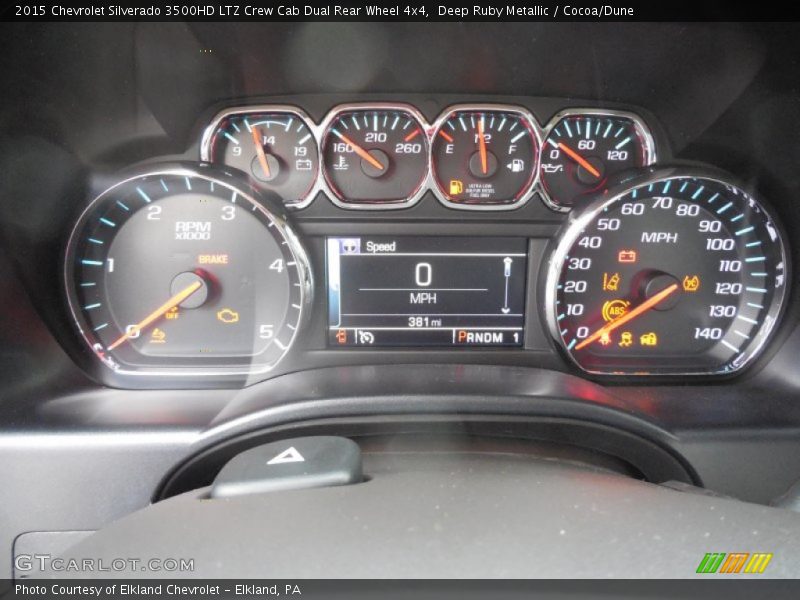 Deep Ruby Metallic / Cocoa/Dune 2015 Chevrolet Silverado 3500HD LTZ Crew Cab Dual Rear Wheel 4x4