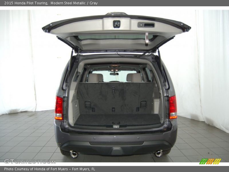 Modern Steel Metallic / Gray 2015 Honda Pilot Touring