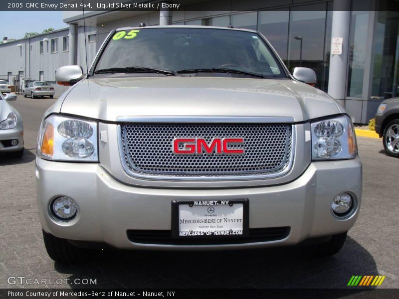 Liquid Silver Metallic / Ebony 2005 GMC Envoy Denali 4x4