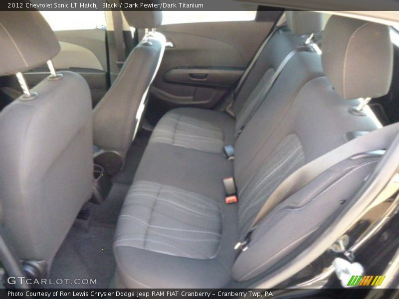 Black / Dark Pewter/Dark Titanium 2012 Chevrolet Sonic LT Hatch