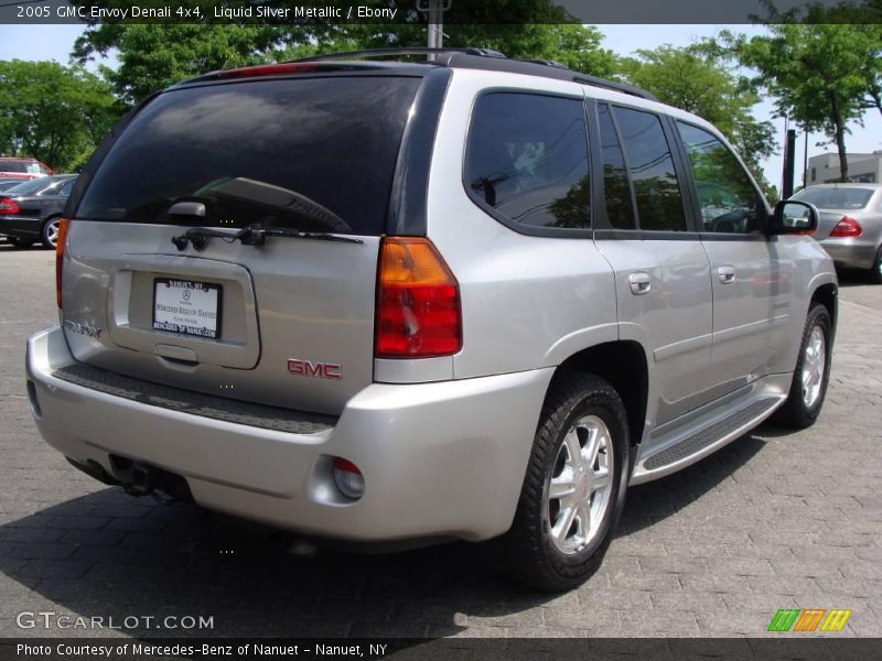 Liquid Silver Metallic / Ebony 2005 GMC Envoy Denali 4x4