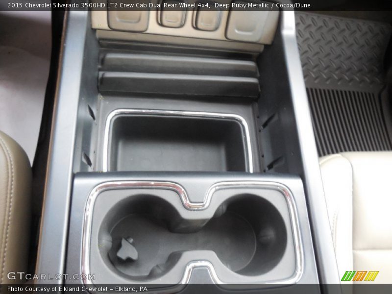 Deep Ruby Metallic / Cocoa/Dune 2015 Chevrolet Silverado 3500HD LTZ Crew Cab Dual Rear Wheel 4x4