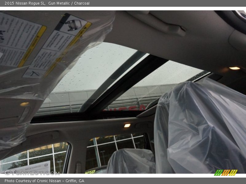 Gun Metallic / Charcoal 2015 Nissan Rogue SL