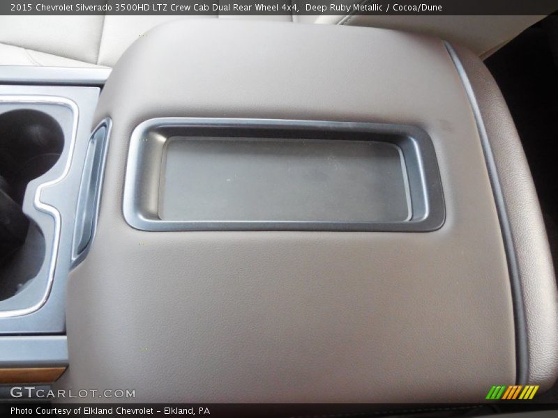 Deep Ruby Metallic / Cocoa/Dune 2015 Chevrolet Silverado 3500HD LTZ Crew Cab Dual Rear Wheel 4x4