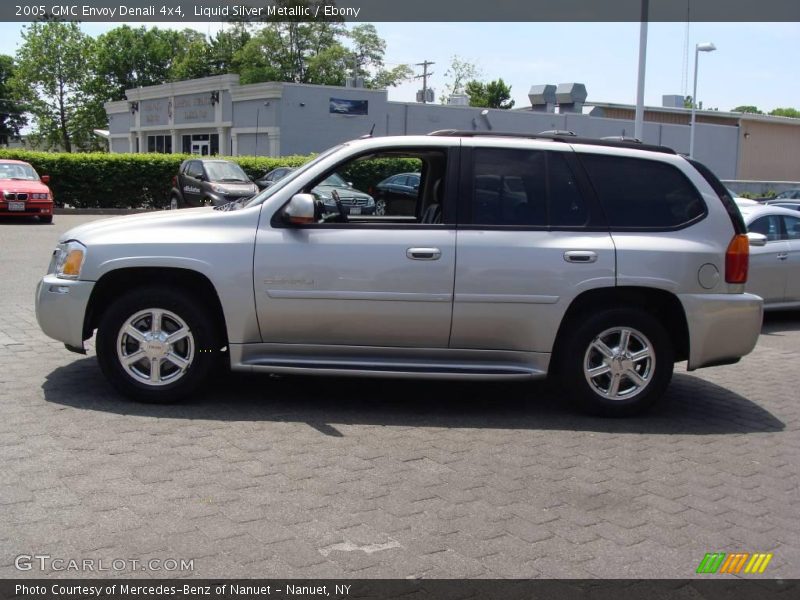 Liquid Silver Metallic / Ebony 2005 GMC Envoy Denali 4x4