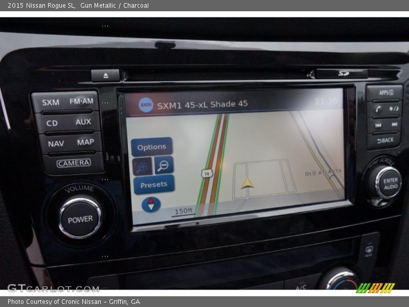 Gun Metallic / Charcoal 2015 Nissan Rogue SL