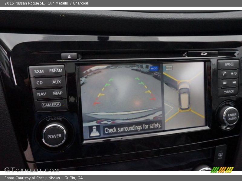 Gun Metallic / Charcoal 2015 Nissan Rogue SL