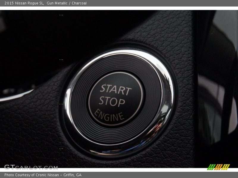 Gun Metallic / Charcoal 2015 Nissan Rogue SL