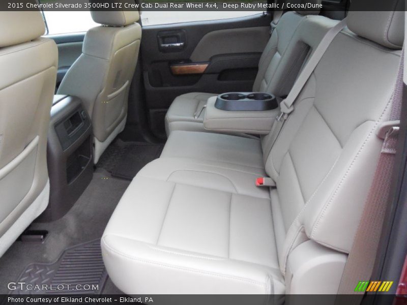Deep Ruby Metallic / Cocoa/Dune 2015 Chevrolet Silverado 3500HD LTZ Crew Cab Dual Rear Wheel 4x4