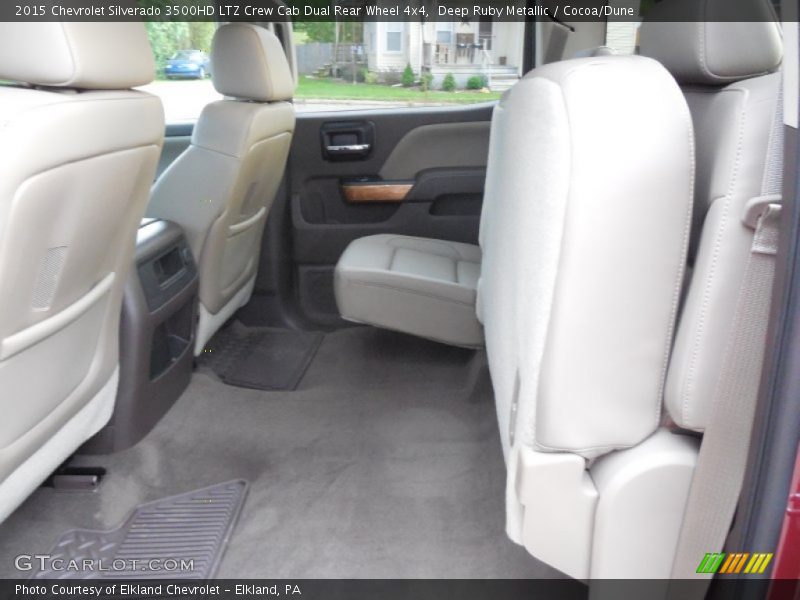 Deep Ruby Metallic / Cocoa/Dune 2015 Chevrolet Silverado 3500HD LTZ Crew Cab Dual Rear Wheel 4x4