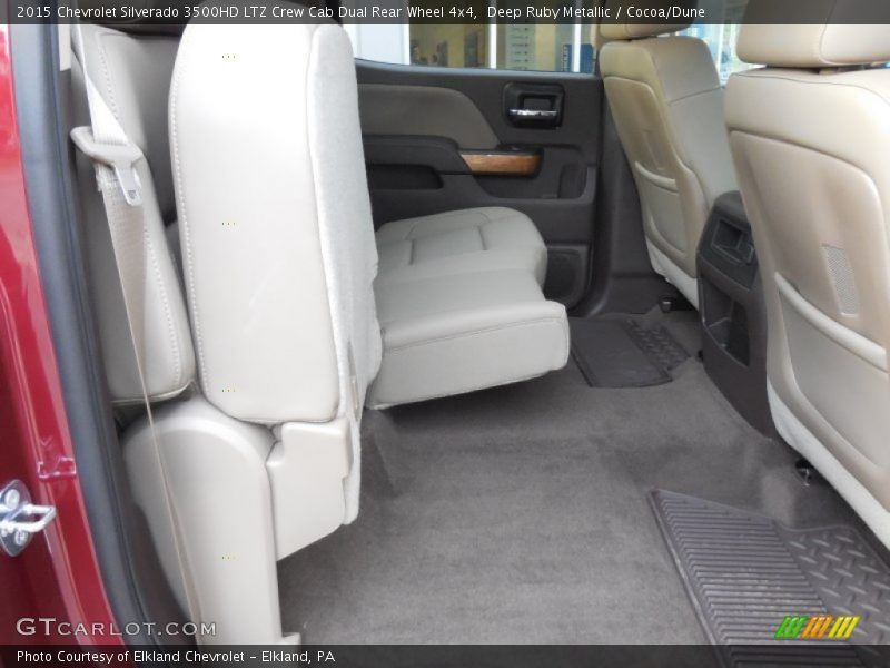 Deep Ruby Metallic / Cocoa/Dune 2015 Chevrolet Silverado 3500HD LTZ Crew Cab Dual Rear Wheel 4x4