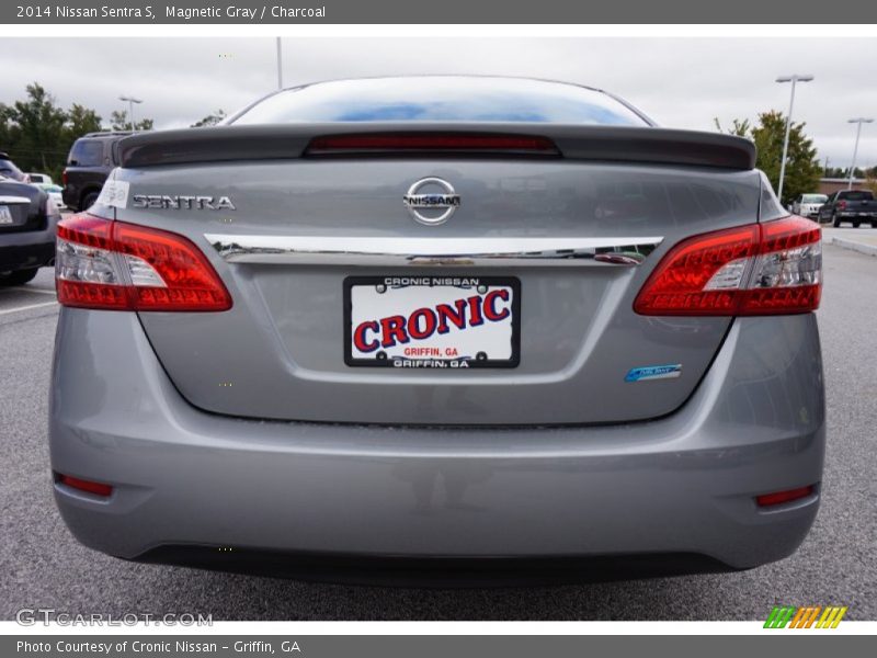 Magnetic Gray / Charcoal 2014 Nissan Sentra S