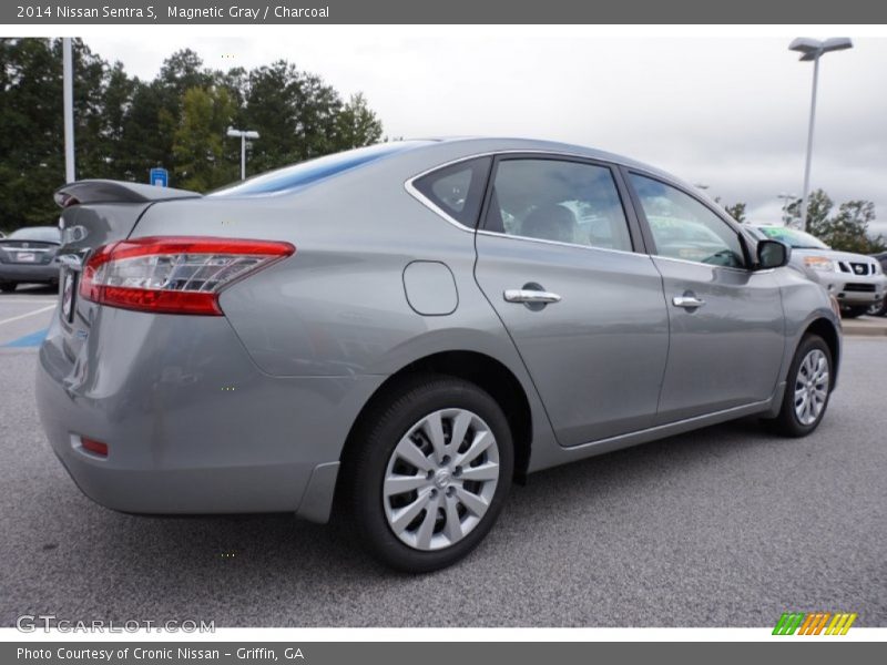 Magnetic Gray / Charcoal 2014 Nissan Sentra S