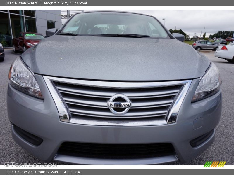 Magnetic Gray / Charcoal 2014 Nissan Sentra S