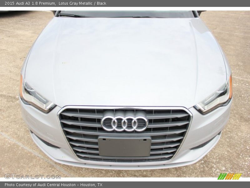 Lotus Gray Metallic / Black 2015 Audi A3 1.8 Premium
