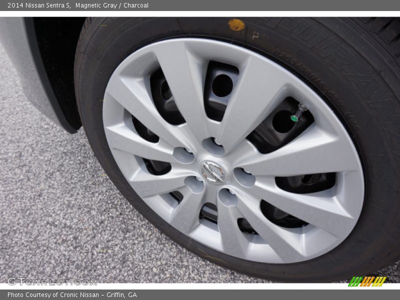 Magnetic Gray / Charcoal 2014 Nissan Sentra S