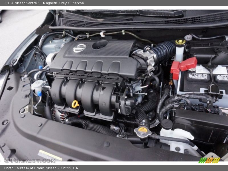 Magnetic Gray / Charcoal 2014 Nissan Sentra S