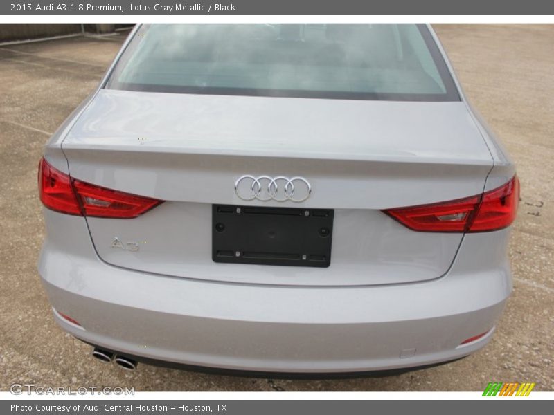 Lotus Gray Metallic / Black 2015 Audi A3 1.8 Premium