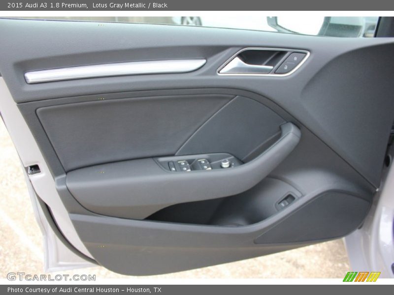 Lotus Gray Metallic / Black 2015 Audi A3 1.8 Premium
