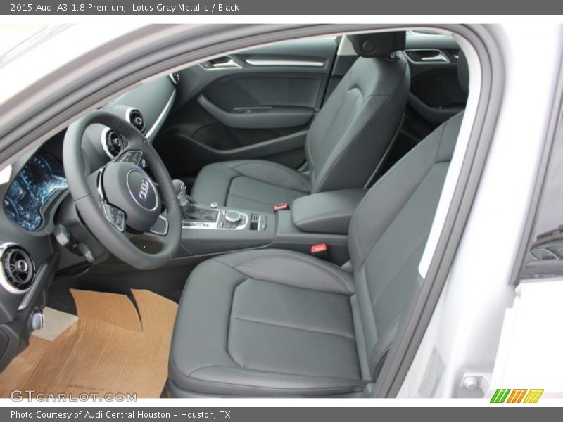 Lotus Gray Metallic / Black 2015 Audi A3 1.8 Premium