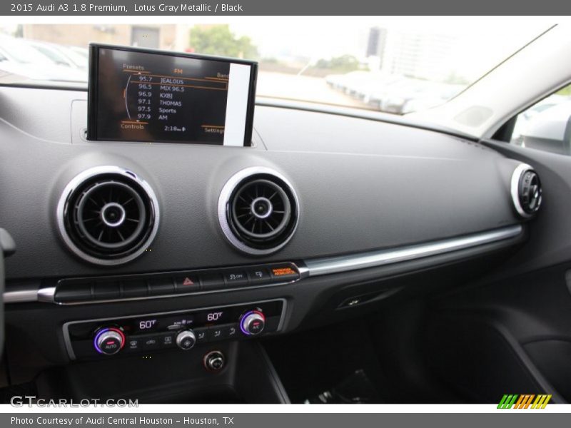 Lotus Gray Metallic / Black 2015 Audi A3 1.8 Premium