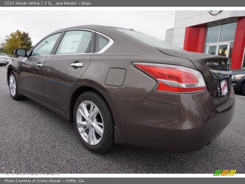 Java Metallic / Beige 2015 Nissan Altima 2.5 SL