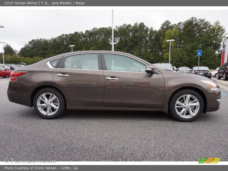 Java Metallic / Beige 2015 Nissan Altima 2.5 SL