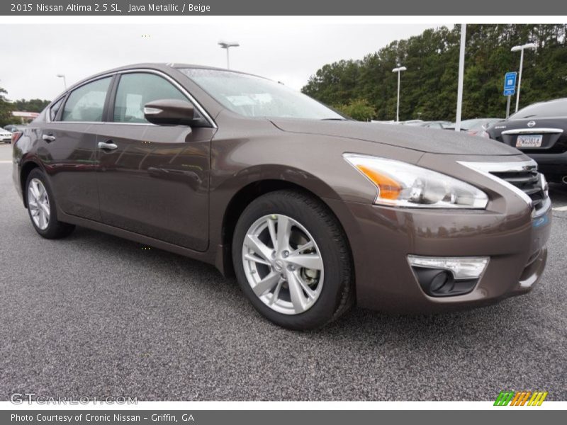 Java Metallic / Beige 2015 Nissan Altima 2.5 SL