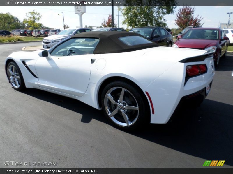 Arctic White / Jet Black 2015 Chevrolet Corvette Stingray Convertible