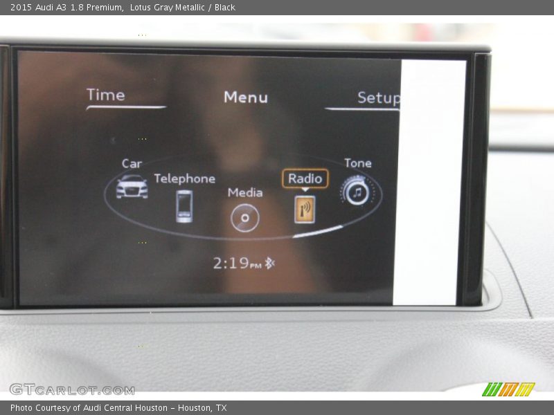 Lotus Gray Metallic / Black 2015 Audi A3 1.8 Premium